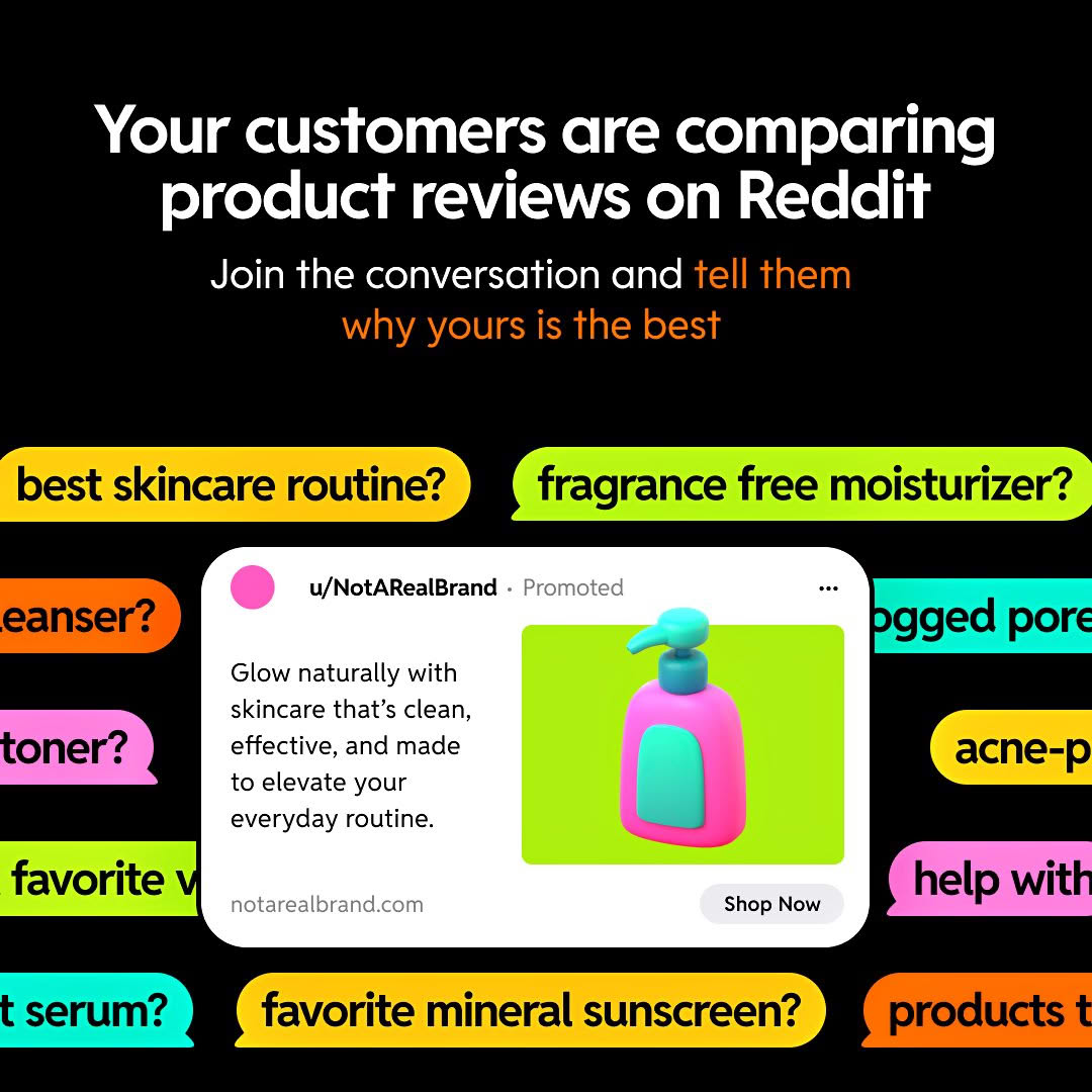 Reddit for Business ad